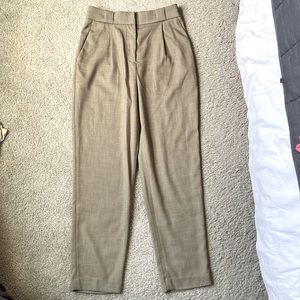 H&M tan trousers